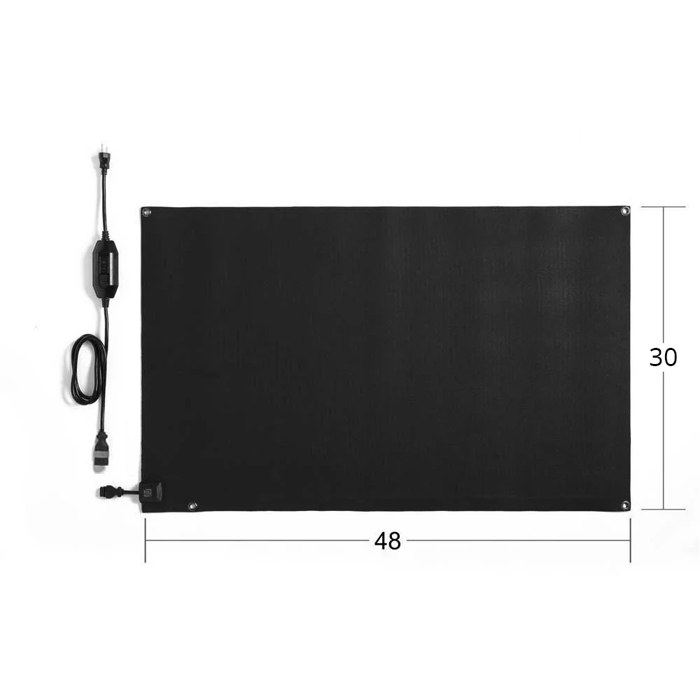 Heated Snow Melting Entrance Mat - Medium - 30"x48" - Image 4