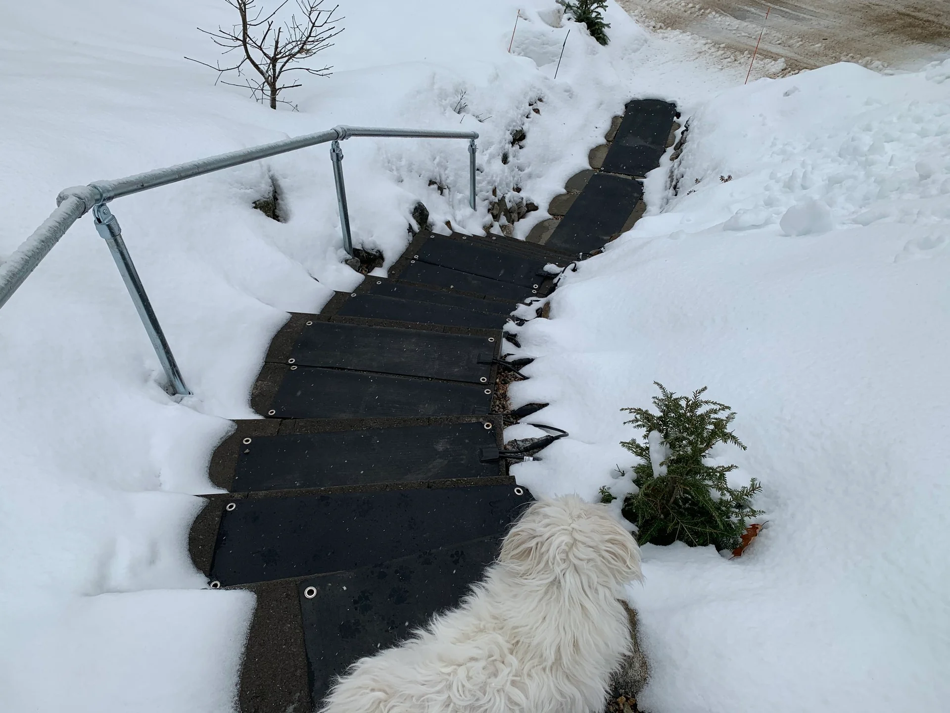 Heated Snow & Ice Melting Stair Mat - 10"x30" - Image 5